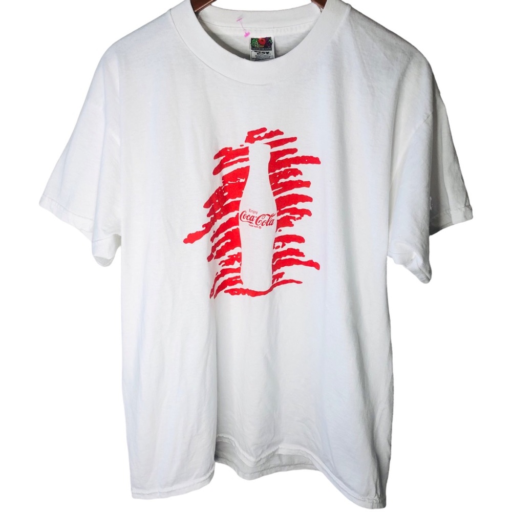 1990s Vintage Coca-cola T-shirt Size XL x Coke TM